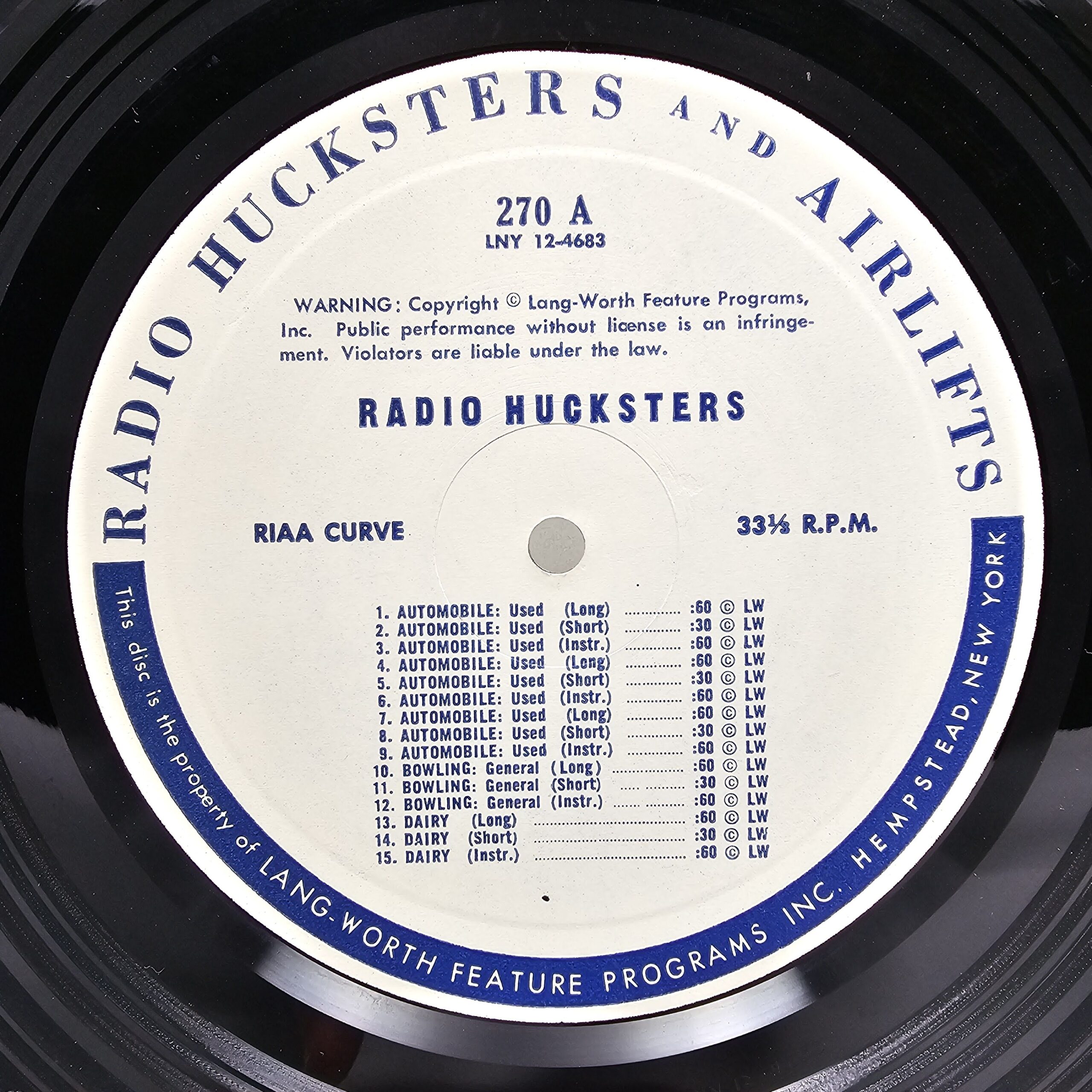 Radio Hucksters episode artwork