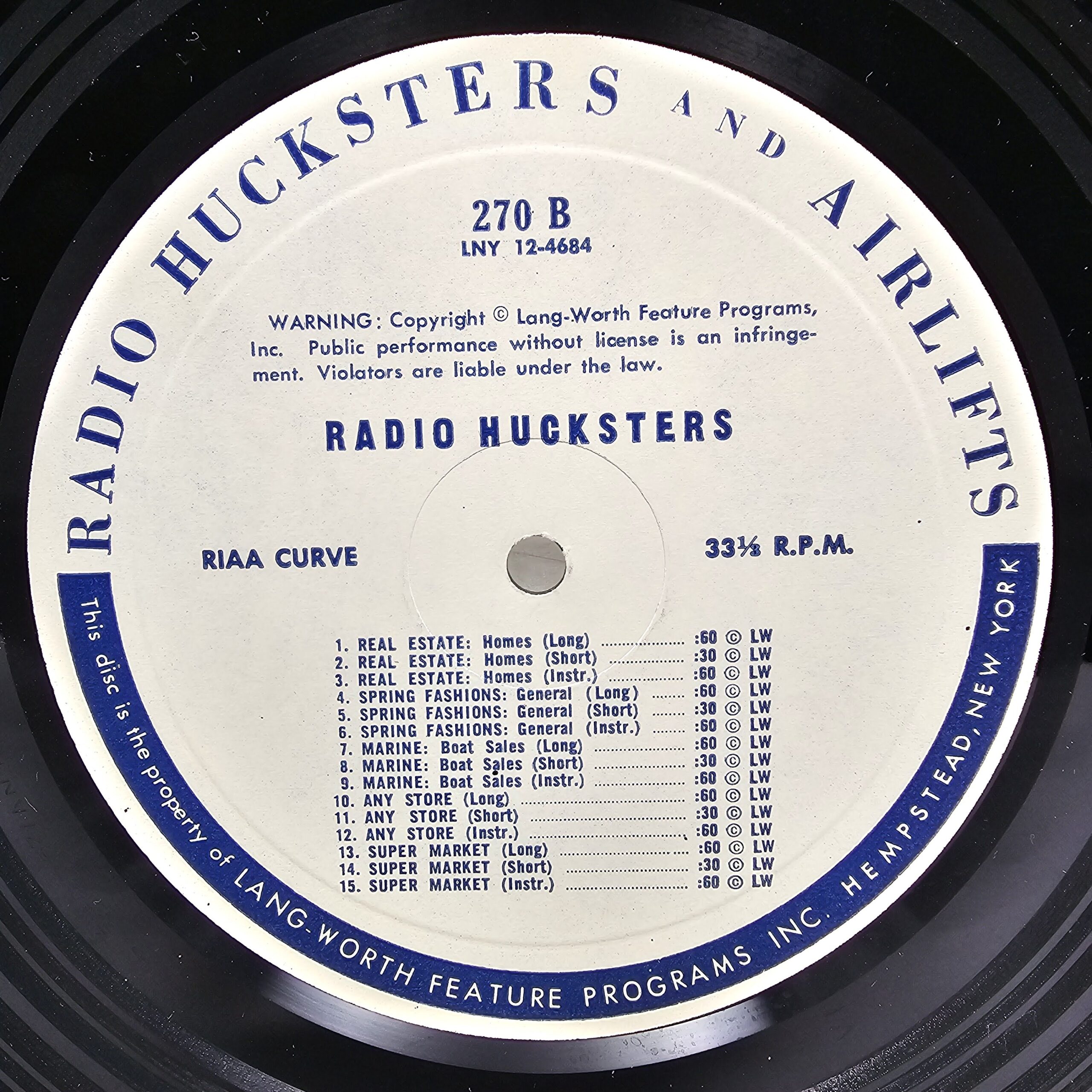 Bonus Episode: Radio Huckster Music episode artwork